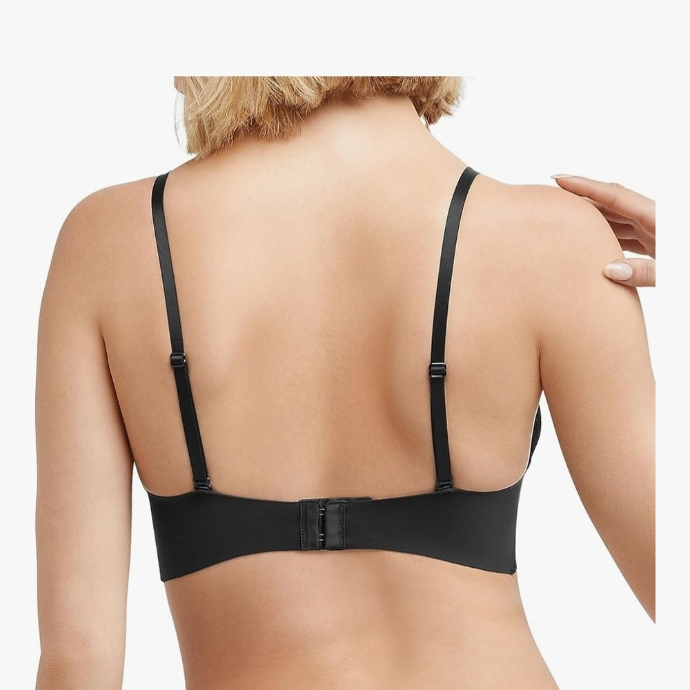 Maidenform Black Lace Detail Bra - Picture 4 of 11